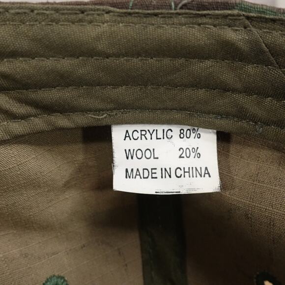 Bass Buster Hat Cap Strap Back Camouflage Embroidered Fishing Outdoors Mens - Picture 9 of 9